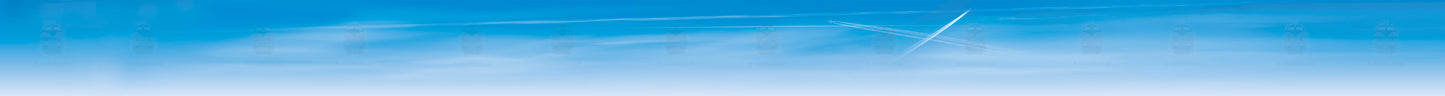Modellbahnhintergrund blauer Himmel mit Kondensstreifen und Jets sowie Nebel Spur H0