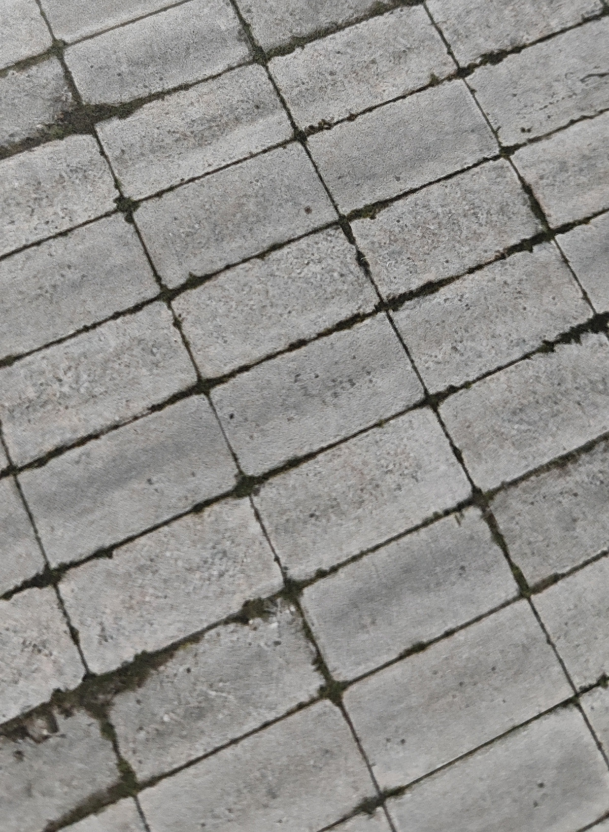 2er Set Dekorbögen Betonplattenweg ehemalige DDR in Spur H0 | DB00000071