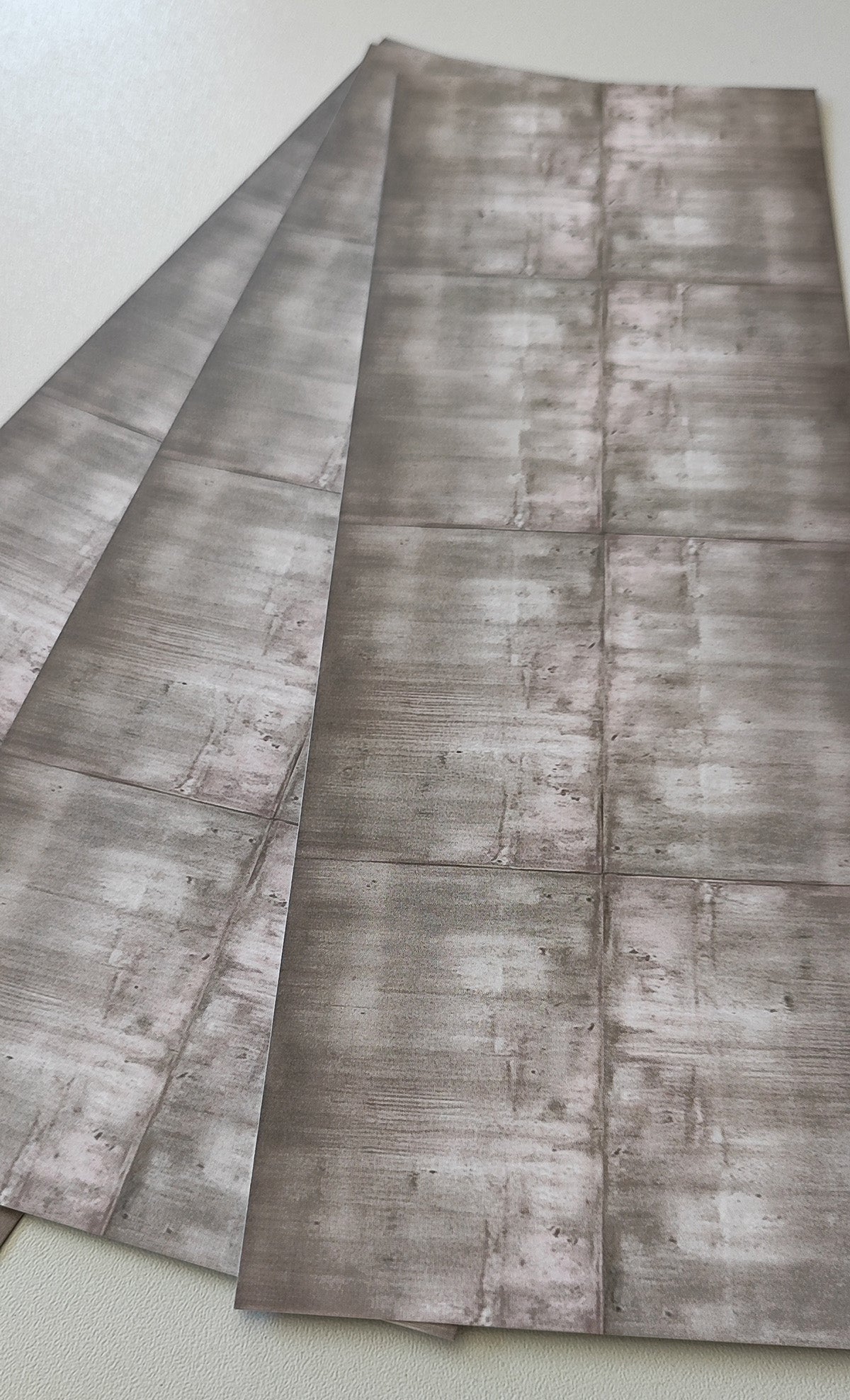 Dekorbögen gealterte Mauerkrone für Betonwand Spur H0 für Rampen und Wände | DB00000063