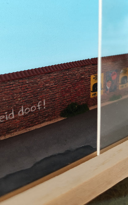 Scenarium Dioramabox inkl. Landschaftszubehör und Hintergründen Spurweite H0