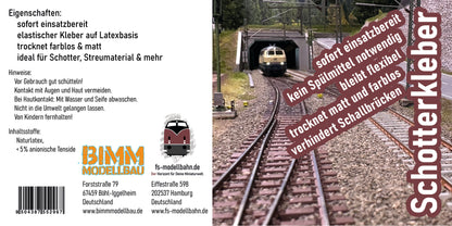 Flexibler Schotterkleber 250ml – ohne Vorarbeiten einfach loslegen