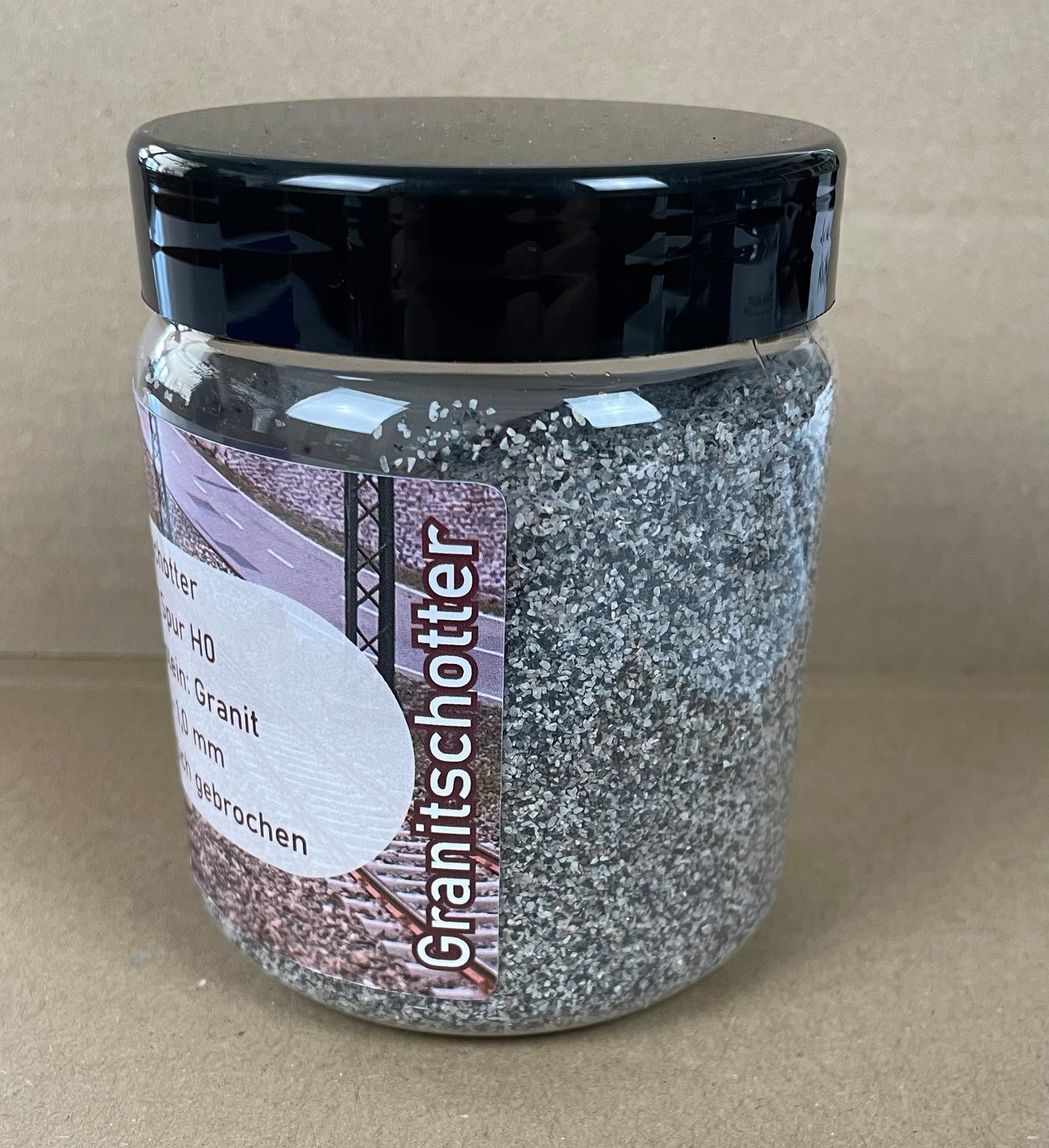Granit Gleisschotter 500g Dose Spurweite H0 | LZ00000050