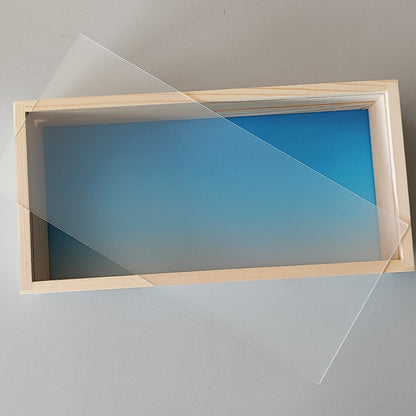 Scenarium Dioramabox inkl. leicht transparentem Himmel