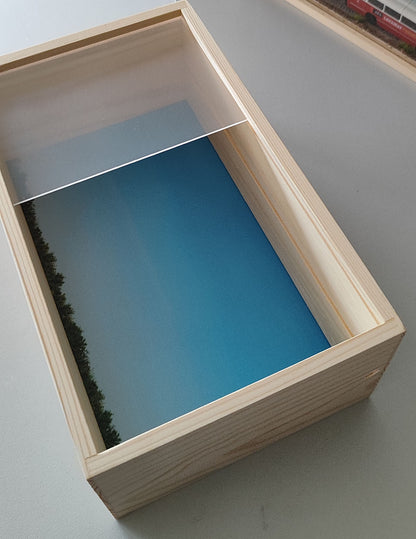Scenarium XL Diroramenbox inkl. leicht transparentem Himmel