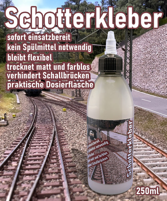 Flexibler Schotterkleber 250ml – ohne Vorarbeiten einfach loslegen | LZ00000051